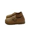 Spring casual commuting shallow mouth single shoes New year flat non-slip retro style soft Birkenstocks