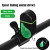 Fishing Bite Alarm with LED Light, Clip On Fish Rod Electronic Fish Bite Alarm Sound Bite Alert Bell with LED Lights