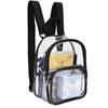 Pvc Transparent Backpack  Simple Lightweight Backpack Cute Mini Clear Bags Waterproof Travel Schoolbag Sports Bags