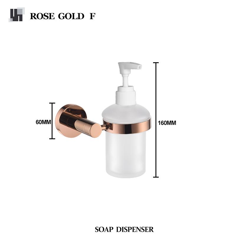 Dozator de săpun montat pe perete, dozatoare de săpun din oțel inoxidabil, detergent de bucătărie, pompă, sticlă, săpun, dozator de perete pentru baie