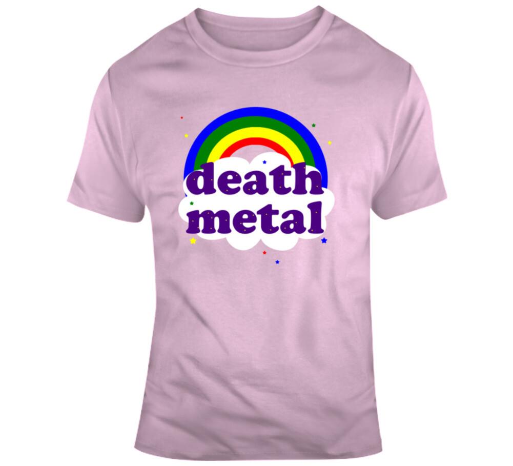 Death Metal Fan Heavy Rock Guitar Rainbow Loveparody T Shirt All Styles Sizes Co