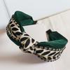 Bohemian Embroidered Headband Ethnic Floral Wide Band For Women Elegant Hair Accessory With Simple Design