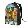 Italian Brainrot Backpack  Hiking Backpacks Male Kawaii School Bags Design Breathable Rucksack