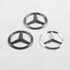 AAUX1 New 52/57mm ABS Car Steering Wheel Emblem Sticker Accessories Mercedes Benz AMG GLC CLA GLK W166 W203 W206 W246 W176 W177 W205