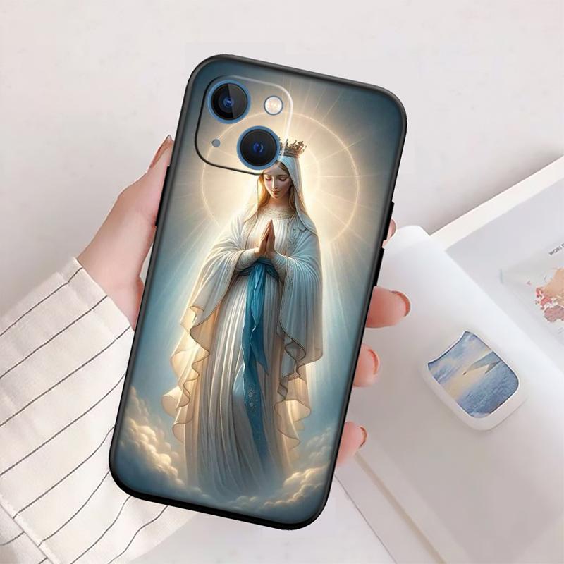 BH47 Virgen Maria Phone Case for Samsung Galaxy S20 S21 S22 Ultra FE + Plus A21S A22 A24 A25 A26 A30 A30S A31