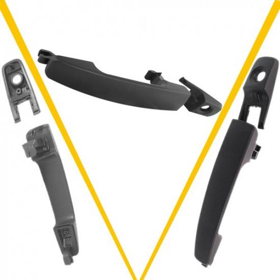 Exterior Door Handle For 2008-2011 Ford Focus Driver Front Side Primed Plastic