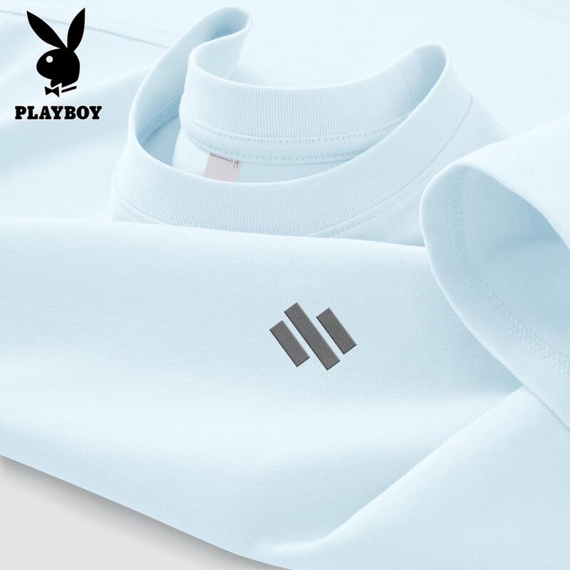 PLAYBOY Men s Loose Fit Short Sleeve Cotton T-Shirt 2XL