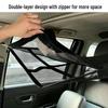 Universal Car Roof Storage Net with Reinforced Straps