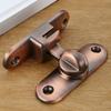 Multipurpose Sliding Door Latches Bolt Lock for Home and Office Supplies Security Daily Use Sturdy Zines Alloy