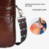 Brand Men's Handbag 100% Leather Briefcase  Large Capacity 14 Inch Laptop Bag Casual Shoulder Crossbody Bag Messenger Bag