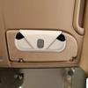 Clip-on Car Mounted Glasses Bag Magnetic Sun Visor Glasses Case Multifunction Car Organizer  Cards