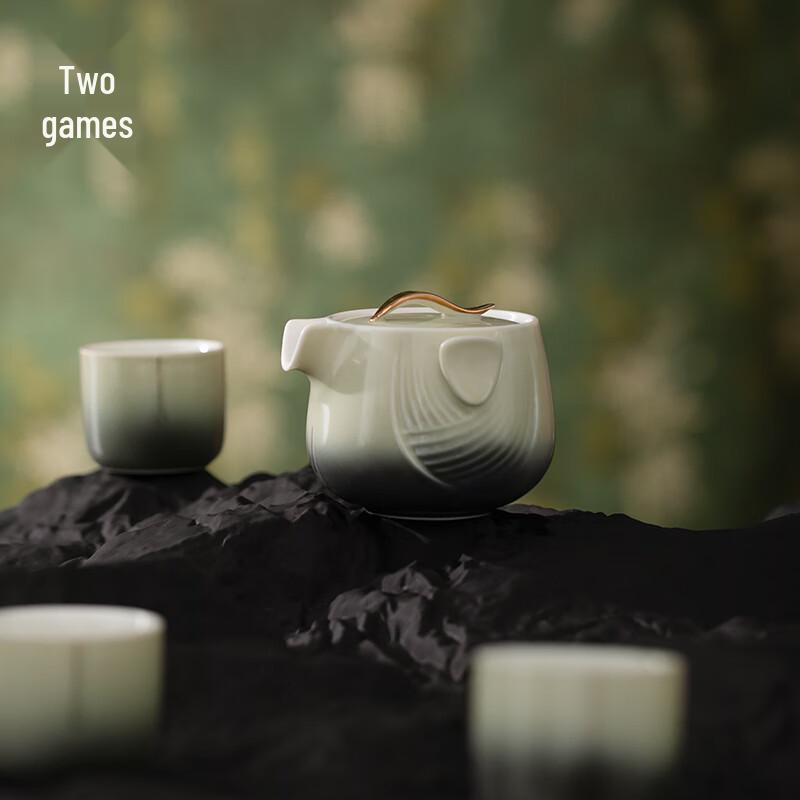 Nanshan Xiansheng Ceramic Travel Tea Set