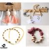 COLORBIRD Wood Beads Handmade Accessories Parts Crafts Necklaces Craft Supplies Bead Accessories (25mm 25pcs)
