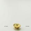 5Pcs Xiaoxiang European And American Style Grid Black Beads Gold Buttons Blazer Leather Coat Metal Decorative Buttons