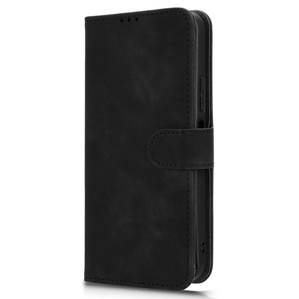 For Xiaomi Poco M7 4G (EU) (171mm) Leather Case Skin Feel Anti Drop Wallet Flip Phone Cover