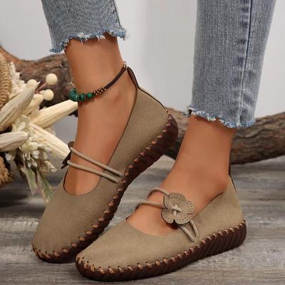 Women Lightweight Soft Sole Casual Shoes Pu Leather Platform Sneakers Women Autumn Loafers Breathable Slip On Shoes Plus Size 43