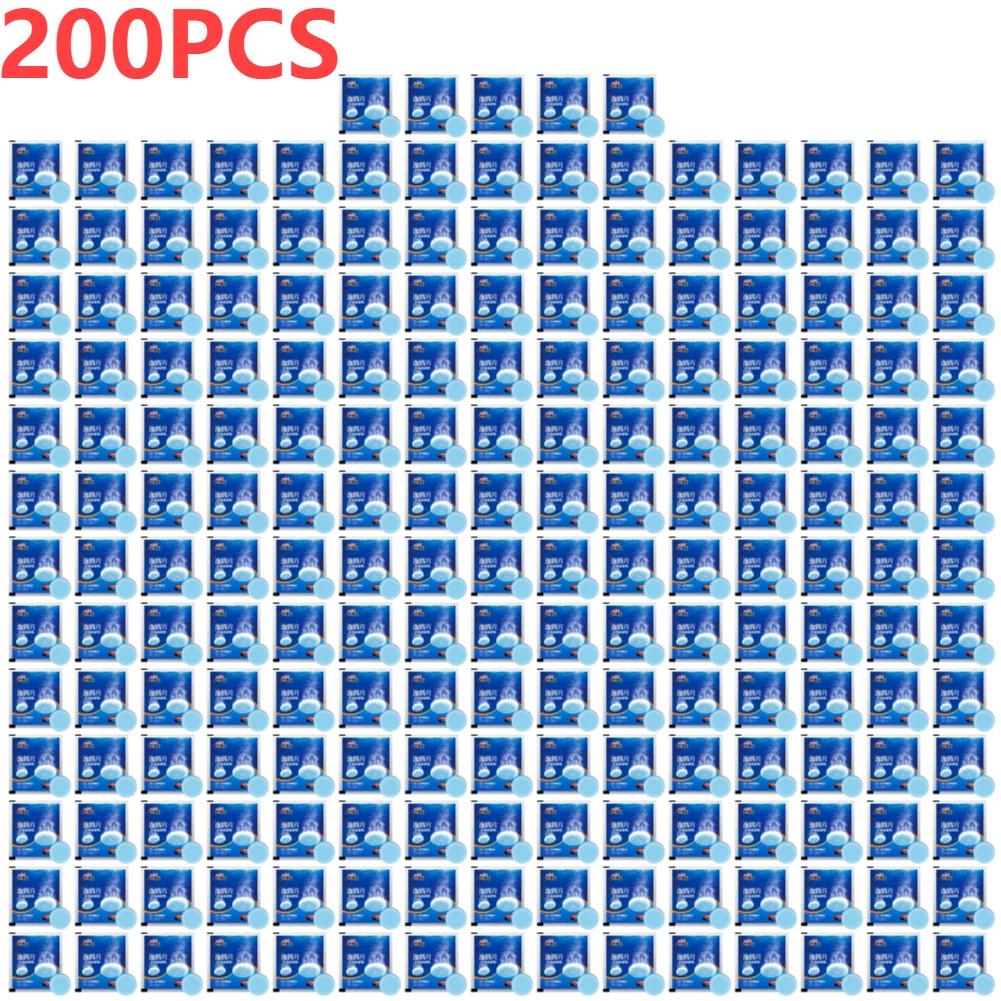 200-10 Stück Festreiniger Autowindschutzscheibenreiniger Brausetablette Auto Scheibenwischerglas Feste Reinigung Konzentrierte Tabletten Waschmittel