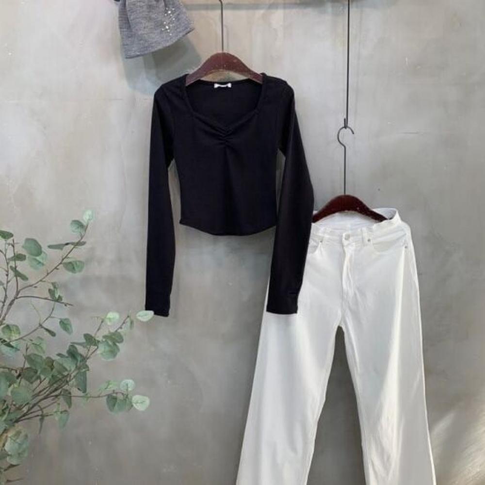 C S In The Room Women lyoCell StretCh bandIng Straight Wide pantS 3ColorS