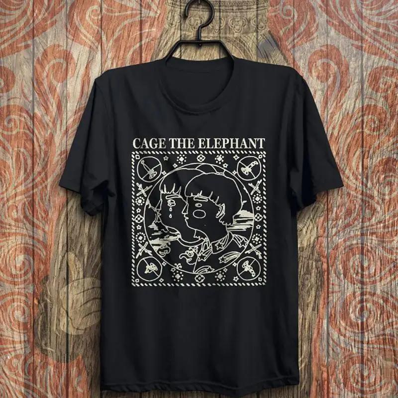 Cage The Elephant Band Tour Rock Music T Shirt All Size S To 5Xl S разноцветный