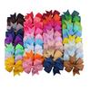 5pcs Baby Girls Colorful Headbands and Forked Tail Bow Thread Ribbon Hair Clips