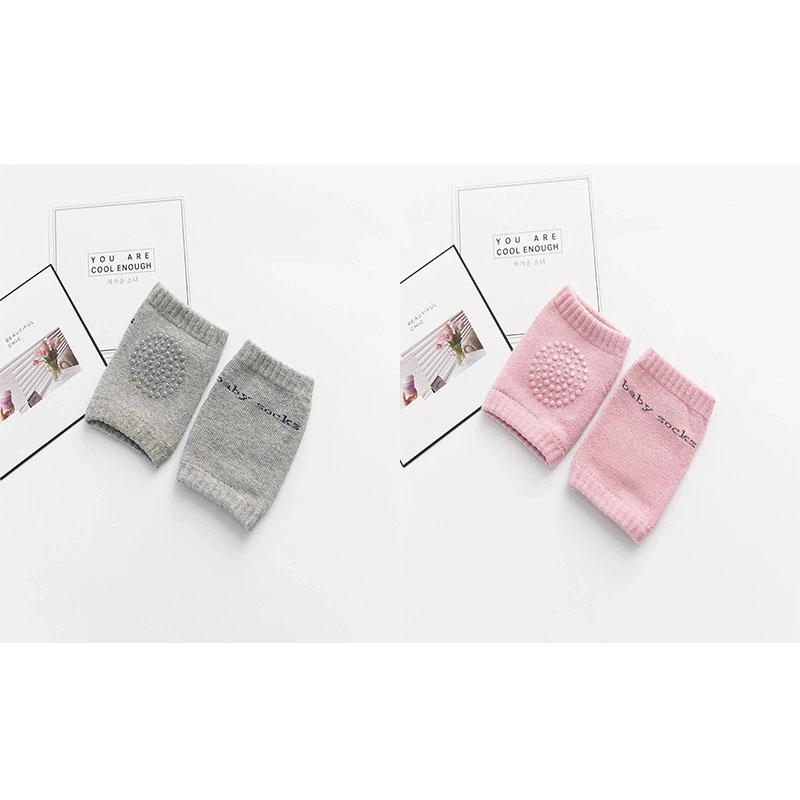 1/2 Pair Baby Knee Pad Kids Safety Crawling Elbow Cushion Infant Toddlers Baby Leg Warmer Knee Support Protector Pads