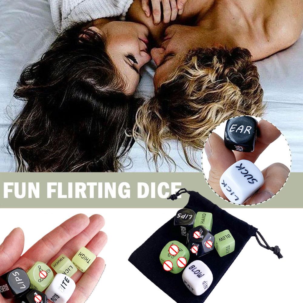1 Set Adult Love Dice Noctilucent Fun Couple Game Foreplay Position Romantic Intimate Party Toy Erotic Lovers Play Accessories