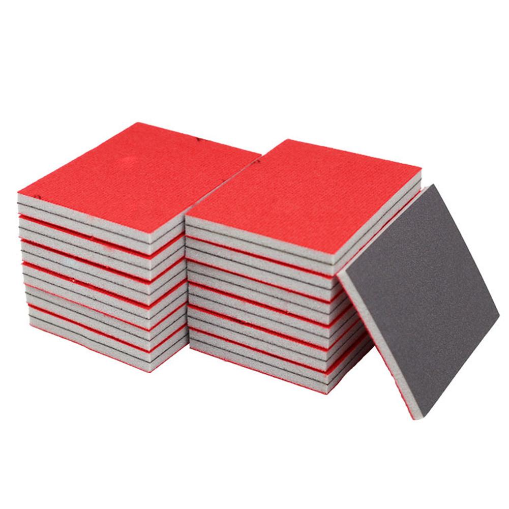 20Pcs Sanding Sponge Pad Set 180 320 400 600 800 1200 2000 2500 Grit Double-sided Sanding Paper Wet And Dry Sanding Block