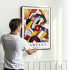 Poster In a Frame Abstraction Hartley
