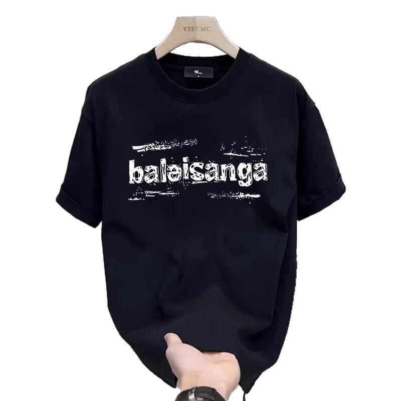 Men'S Short-Sleeved T-Shirt Loose Casual Men'S And Women'S Same Round Neck Short-Sleeved Loose Versatile Trendy Top