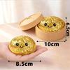 Simulation Food Dumpling Squishy Squeeze Ball Colorful Sensory Fidget Toy With Steamer For Stress Relief Home Desktop Decor Gift