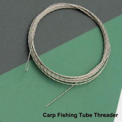1PCS Carp Fishing Accessories Tube Threader for Carp Helicopter Rig Tube Anti Tangle Sleeve Carp Coarse Fishing Tackle