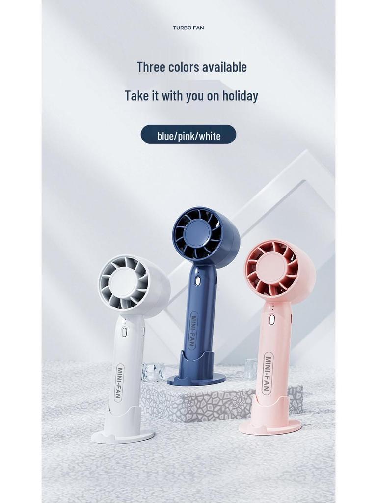 Southeast Asia Best-Selling S001 USB Mini Portable 100-Speed Handheld Turbine Fan