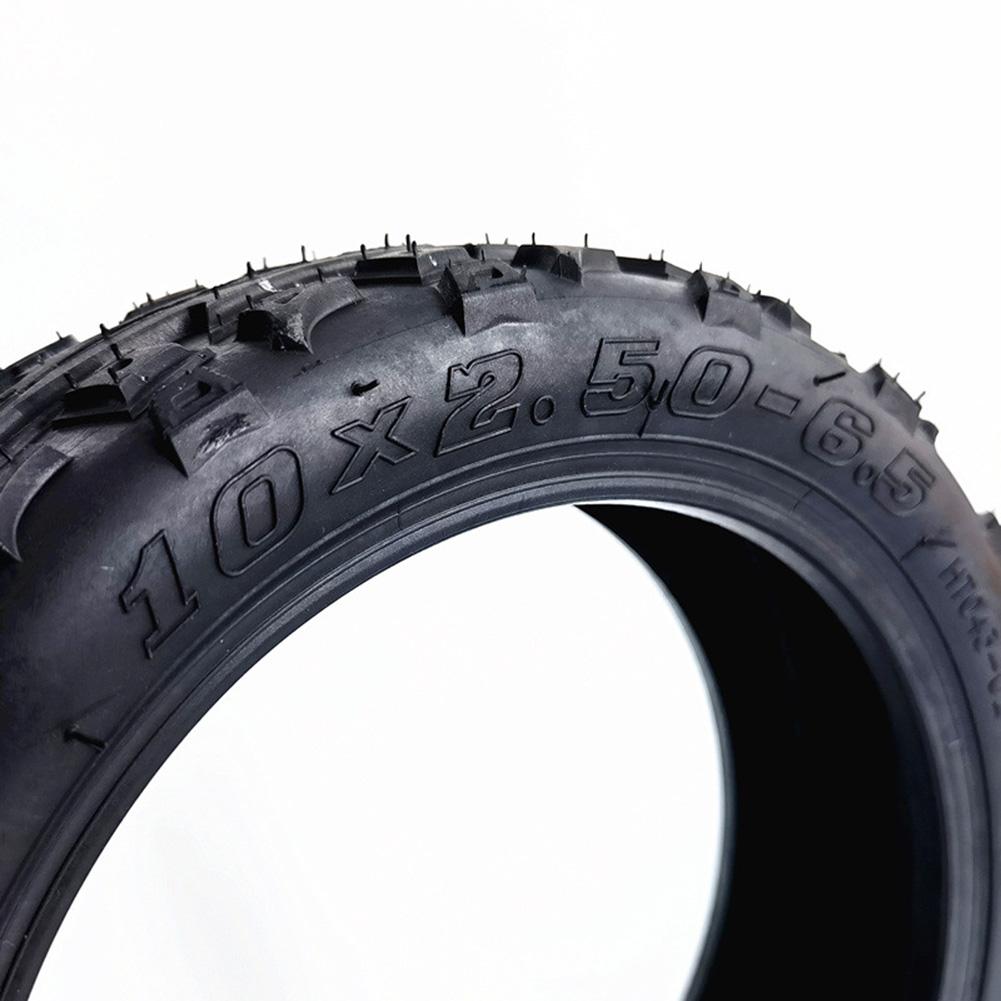 Användbart däck 10 tum 10x2,50-6,5 60/70-6,5 625g svart