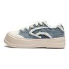Li Ning Honey Platform Cushioning Slip Resistant Abrasion Resistant Height Increasing Low top Casual Shoes Women's AGCU046-6