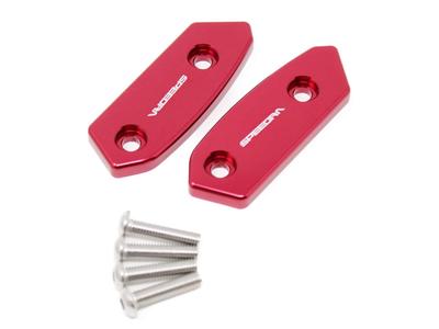 SSK Mirror Hole Cover Color: Red SUZUKI GSX-R1000/R 2017