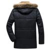 Winter Waterproof Fleece Hooded Parkas Men Solid Thick Warm Multi Pocket Safari Style Jackets Male Parka Outwear Coat Plus Size