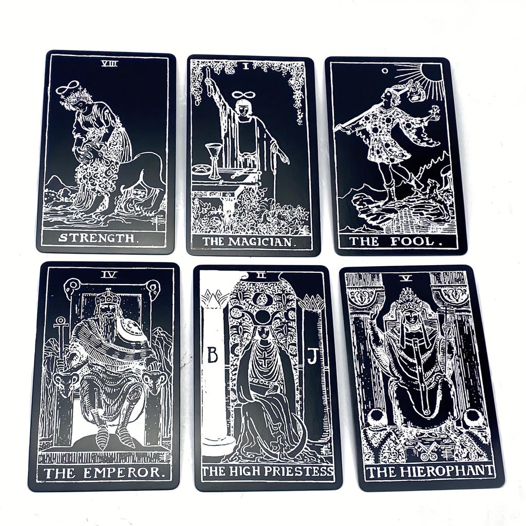 Black Original Tarot Cards, Board Game, Thanksgiving Day/Christmas Gift