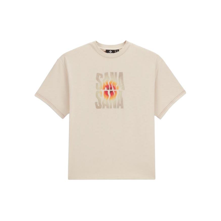 

New Converse T Shirts Men s Brown 10026254-A01 M