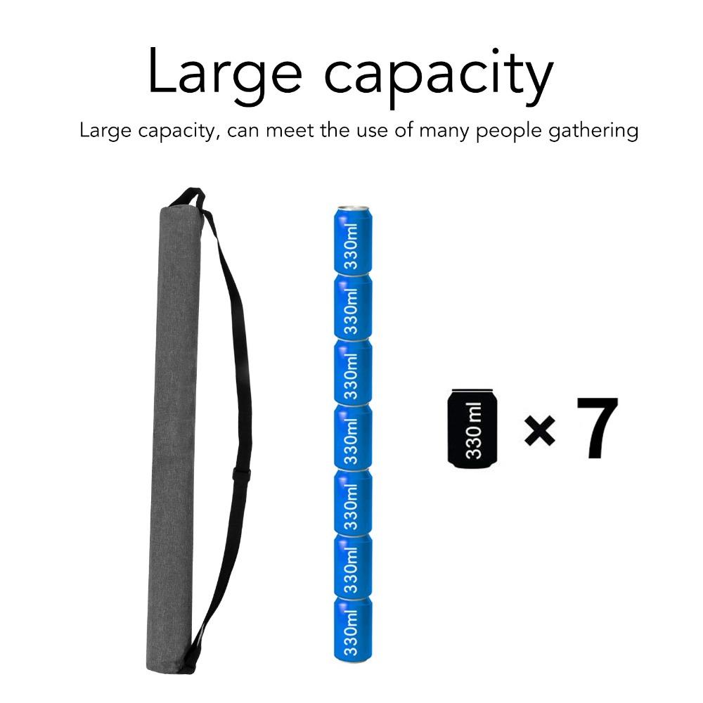 Durable Golf Beer Sleeve Lightweight Soft Material Golf Cooler Bag Portable Small Size Insulated Cooler Sleeve Outdoor Sports