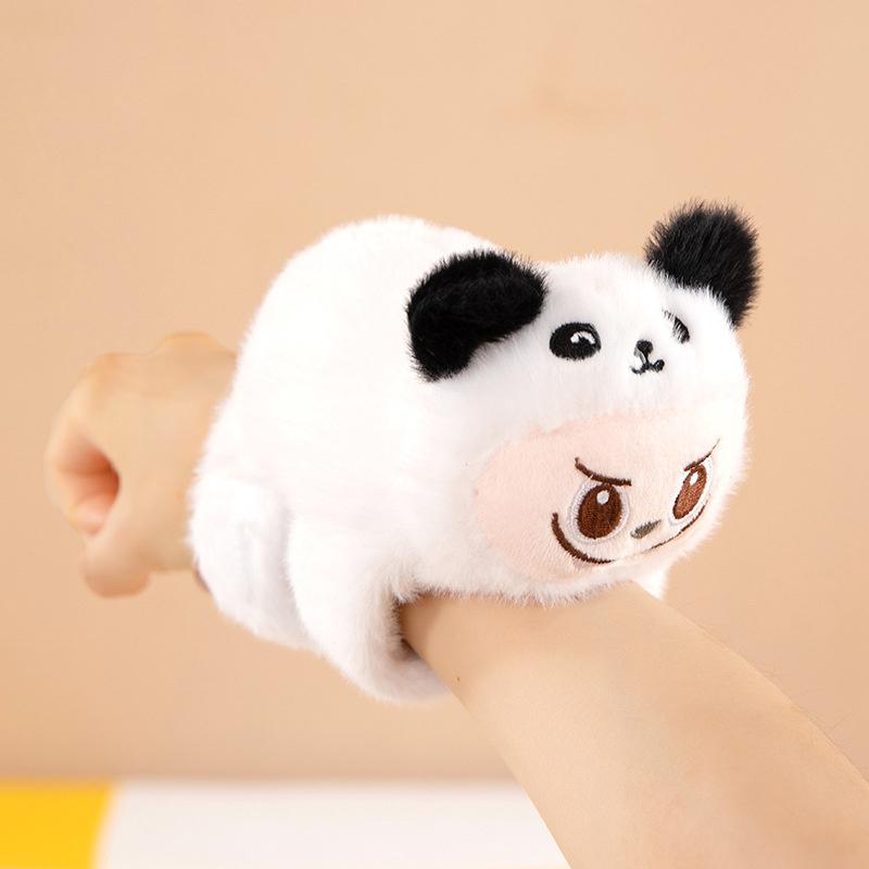 

Прекрасный Каваи Лабубу Животное Слэп Снэп Обертывающий Браслет Лабубу Плюшевое Ручное Кольцо Браслет Детские Игрушки Подарок на День Рождения