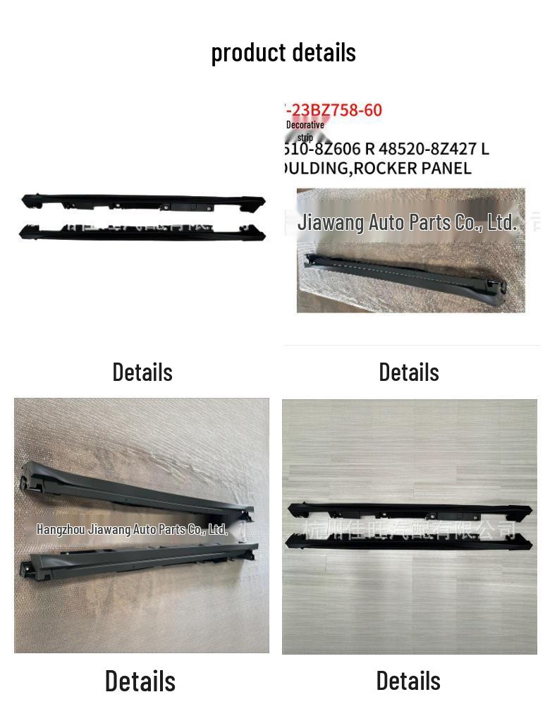 Toyota 2023 BZ3 Skirt Trim, Right 75850-03030, Left 75860-03010