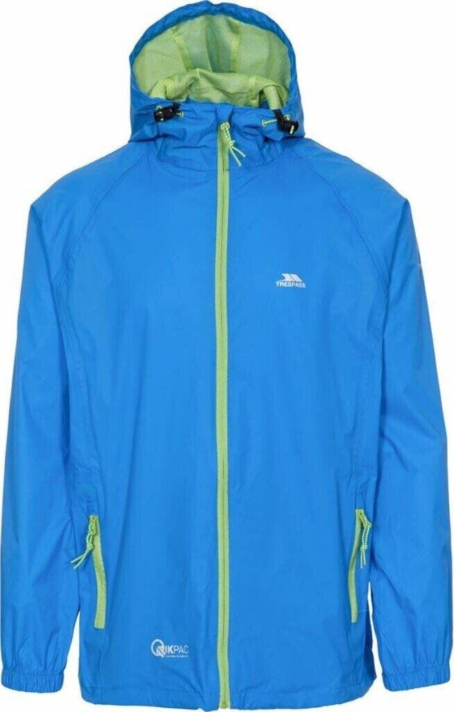 Jacket Trespass Qikpac Packaway Rain Jacket Cobalt