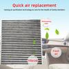 Car Conditioning  Air Filter Suitable for Volkswagen Golf 7 Lingdu A3 Tiguan Maiten Air Conditioning Filter 5Q0819653