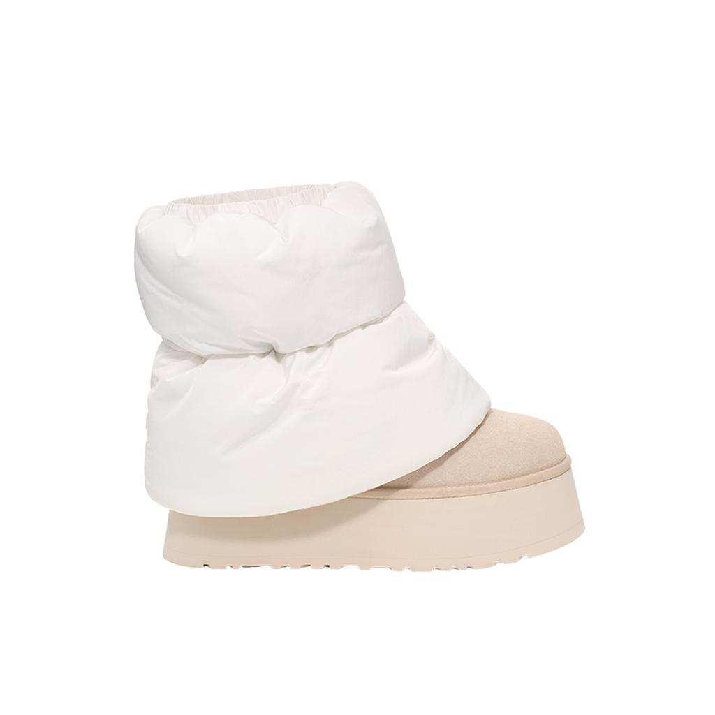 UGG Klasické dámské tenisky Mini Dipper Puffer bílé keramické krémové 1158275-WCRM