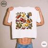 Comfort Colors® Autumn Fruit Shirt, Vintage Botanical Tee, Fall Harvest Tshirt, Cottagecore Gift For Her, Orchard Lover Gift, Fruit T-Shirt