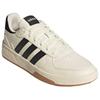 Adidas Courtbeat Versatile Comfortable Low-Top Skate Shoes Unisex Sneakers Beige Black KI6783