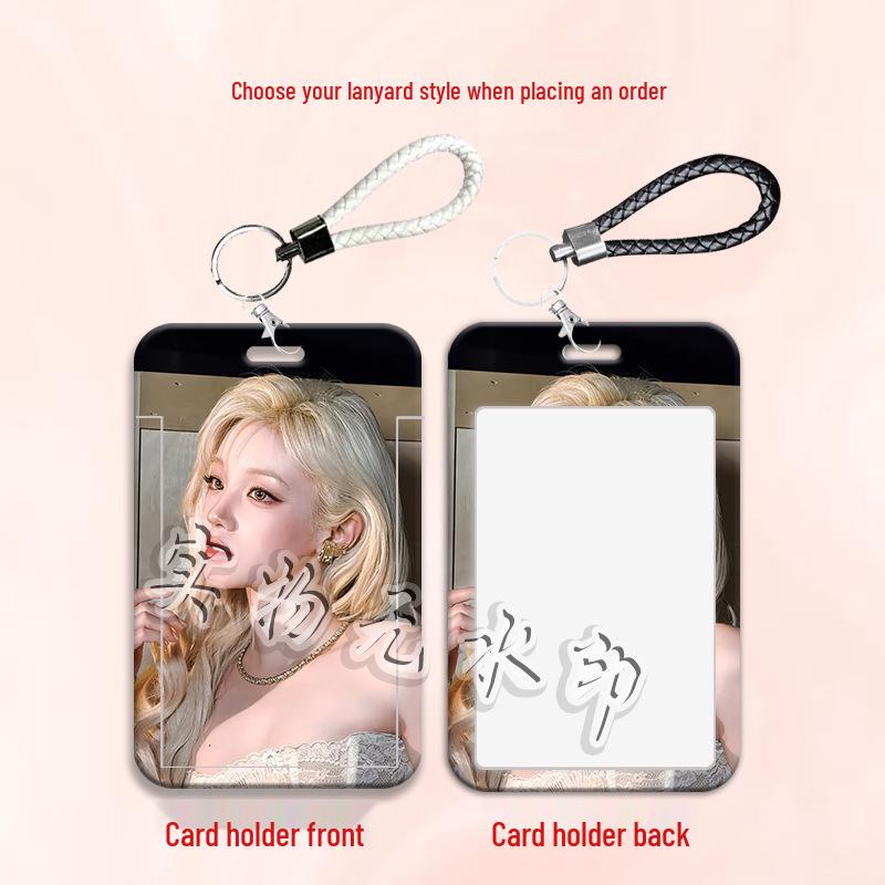 Song Yuqi Kartenhalter: Schützt Schülerausweise, Zugangskarten, Essens- und Metrokarten