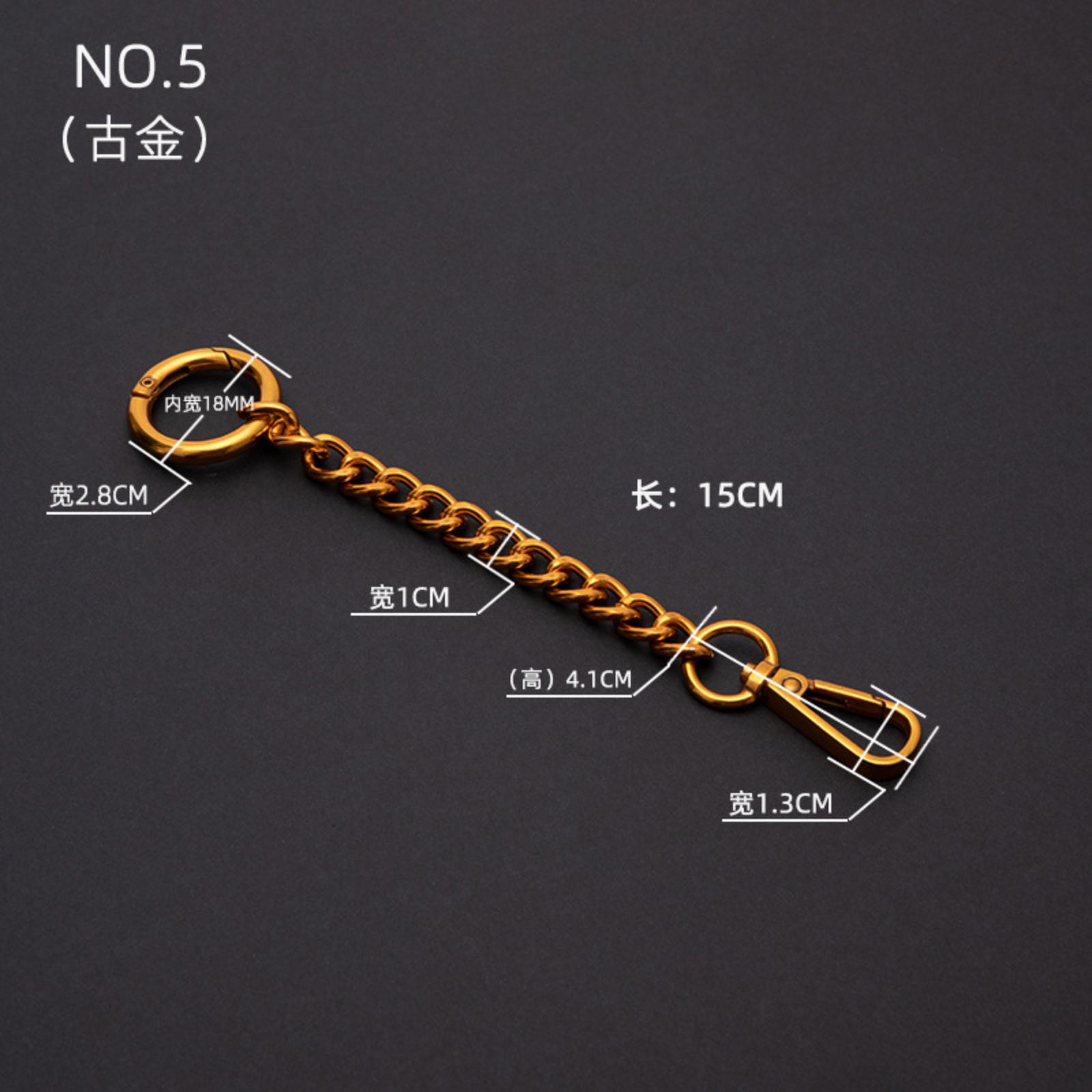 Сумка Цепочка-удлинитель для плечевого ремня Металлическая One Size