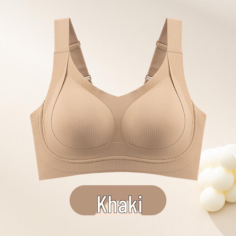 

Регулируемый бесшовный бюстгальтер большого размера: Минимизирует внешний вид, Подтягивает, Предотвращает провисание, Уменьшает боковой жир. XL - 38/85BCD, for 125-140 lbs