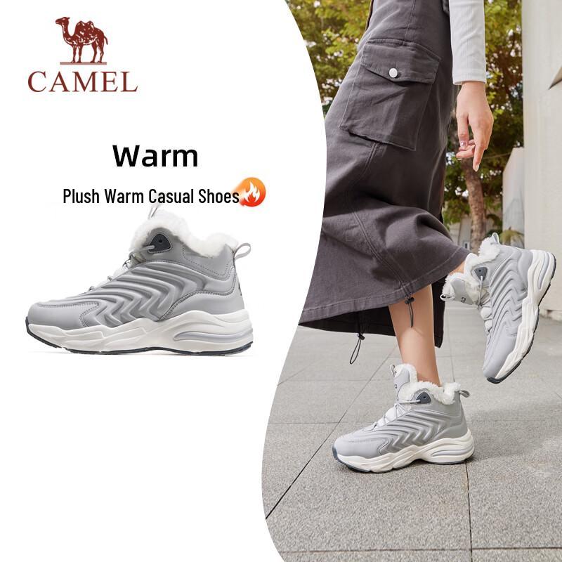 CAMEL Women s Plush-Lined Water-Resistant High-Top Casual Shoes K23C36Q3016 EU 38